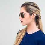 تصویر  عینک آفتابی مربع روزمره