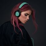 تصویر  هدفون مد